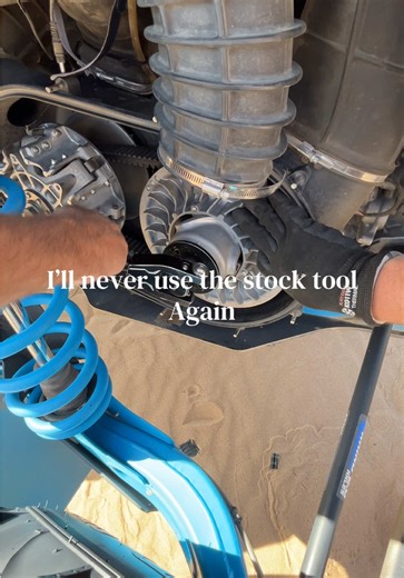 I blew a belt on my Can-Am X3 this weekend. Thankfully I had my clutch changing tool which makes changing belts quick and easy! I carry mine with me everywhere I go #canam #polaris #offroad #4x4 #clutch @@Can-Am Off-Road@@kemimoto_us