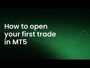 How to open your first trade in MT5. FBS tutorial