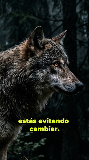 No estás esperando… estás evitando cambiar #AlmaDeLobo #Reflexión #Motivación #FuerzaMental