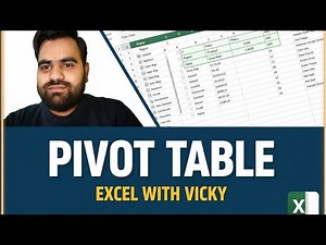 Excel Pivot Table Tutorial for Beginners (2025) || How to Create a Pivot Table in Excel #excel