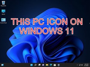 How to Show My Computer This PC Icon on Windows 11