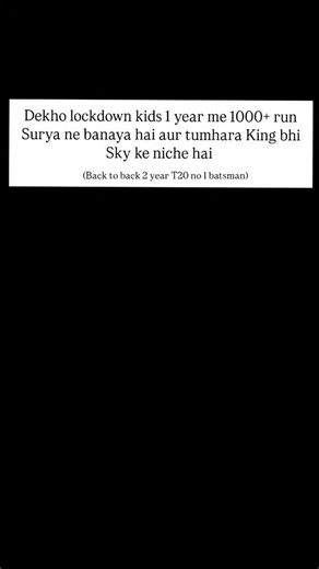 RAUSHAN on Instagram: "T20 ka ek hi raja hai aur o hai bhaiya apna @surya_14kumar 💖🤗👀✨"