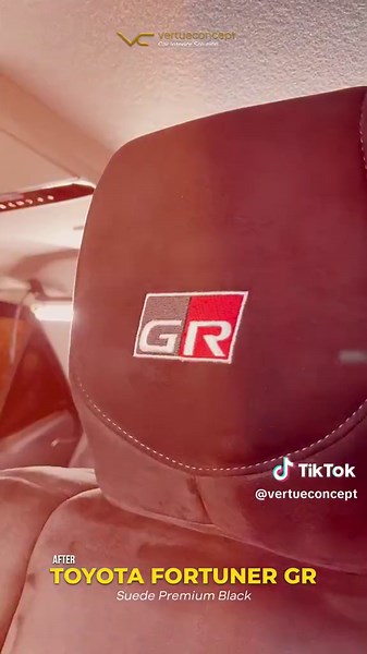 Interior Fortuner Dimodifikasi dengan Suede Premium