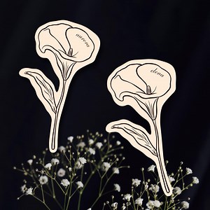 Flower Place Card, Wedding Place Cards, Party Place Card, Dinner Party Place Cards, Place Names, Table Seating, Table Place Card - Etsy Canada