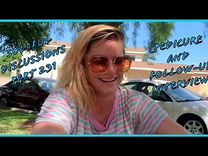 Soleful Discussions Part 231 (Pedicure and Follow-Up Interview)