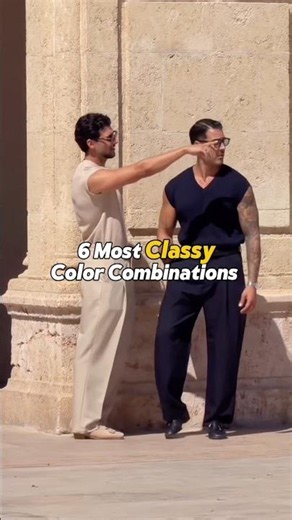 6 most ELEGANT color combinations for clothes