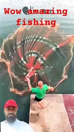 😱 Unbelievable NEW Style Net Fishing! HUGE Fish Caught Instantly 🎣🔥#netfishing