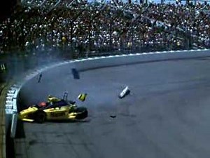 IndyCar Crash in Super Slow-Mo