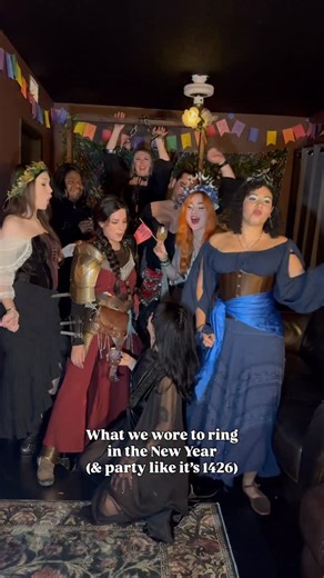 When 2025 was so rough that the friend group went back a few centuries. 😅 Happy Birthday to my bb @stargurlllll9! But also getting that girl to stay put long enough to get content is mission impossible. Chaos clips of the birthday girl captured by @amypeltola New Year’s resolution is to go to more RenFaires this year 🤭. What are the best renaissance faires?! @coloradorenaissancefestival is on my list this year. I sense some upcoming road trips. 👀 Drop your favorite RenFaires in the comments! 