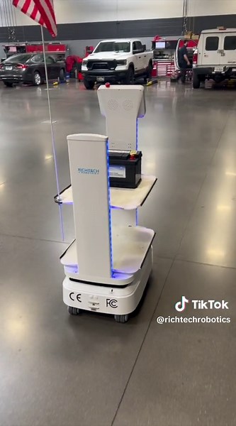 Success in motion! Chapman Automotive Parts LV was looking to improve efficiency in their busy shop and Titan delivered! #richtechrobotics #automotive #automation #robotics