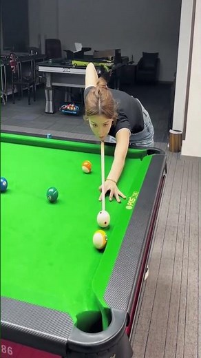 SHOCKING Results! Using Laser Aim for an Impossible Angle #pool #billiards #proplayer #trending