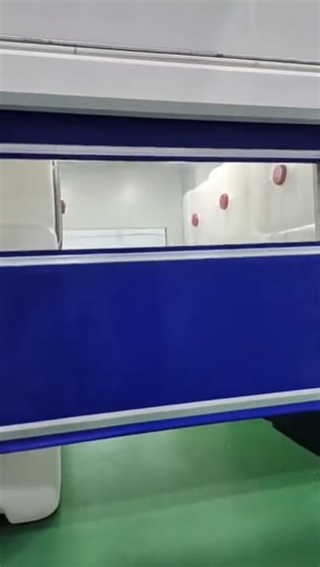 How does a high speed door work?