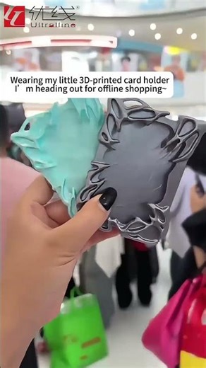 3D-printed mini card holder