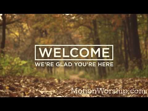 Fall Colors Welcome HD Loop by Motion Worship