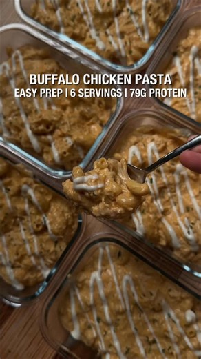 Allen Speigner on Instagram: "Buffalo Chicken Pasta Macros: 691 cals, 79g protein, 21g fat, 47g carbs Verse of the day 🙏🏽 1 Corinthians 1:18 For the message of the cross is foolishness to those who are perishing, but to us who are being saved it is the power of God. Ingredients - 2.5 lb chicken breast - 10 oz pasta (cellentani is perfect) - 2 cups chicken bone broth - 1½ cups buffalo sauce - 1 cup Fairlife milk - 1 cup plain Greek yogurt - 1 block reduced-fat cream cheese - 2 cups reduced-fat