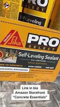 How to seal concrete slab gap by foundation. #concrete #sikaflex #handyman #diy #howto