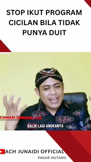 Stop Joining the Installment Program If You Don't Have Money #masterdjun #achjunaidiofficial #ins...