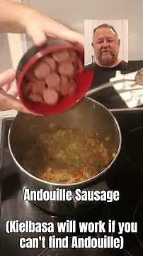 Shrimp and Sausage Jambalaya #jambalaya #food #recipe #andouille #shrimp