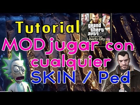 Usar cualquier SKIN o personaje en GTA 4 [ Tutorial ] PC MOD 2021