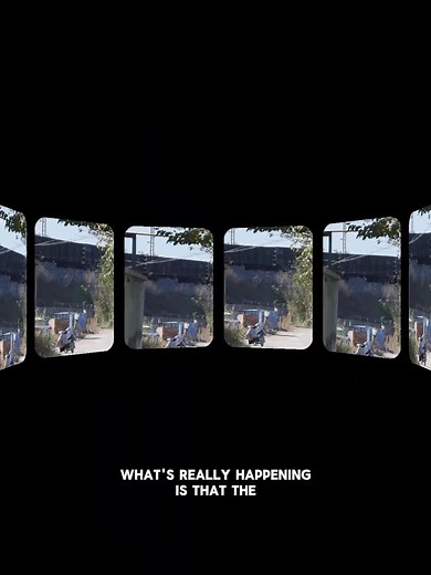 8.9K views · 14 reactions | Floating Train Optical Illusion Explained #shorts | Iron Gaints | Facebook