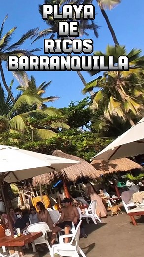 5.9K views · 151 reactions | Esta es la playa De la Gente Linda de Barranquilla, a solo 15 minutos en el municipio de Puerto Colombia. Vuélate, otra de las Guacas de Royking50 Influencer | RoyKing50 | Facebook