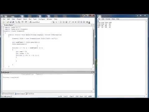 Scanner Class 3 Part 3: Reading Text Files (Java)