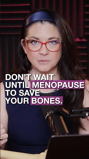 How does estrogen actually prevent osteoporosis and fractures later in life? | Dr Vonda Wright
