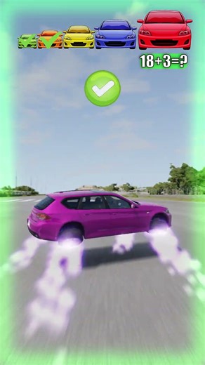 Big & Small Cars vs stone and metal trap