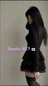 Sunako Nakahara Cosplay Transformation 🖤🥀 Gothic Queen Energy | The Wallflower Anime #Shorts