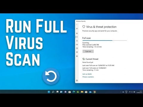 How To Run A Full Virus Scan with Microsoft Defender in Windows 11