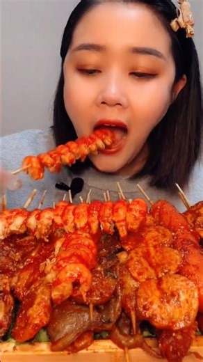 Steamed shrimp with a special flavor spicy delicious
