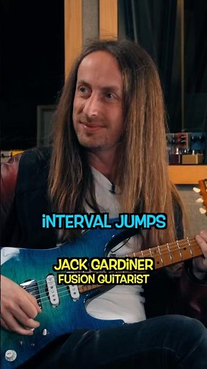 Jack Gardiner on using interval jumps #guitar #guitarist #shorts