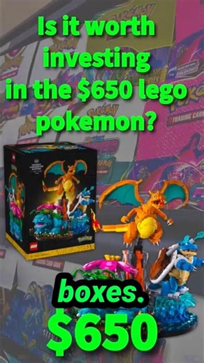 IS IT WORTH INVESTING IN THE $650 LEGO POKEMON SET? #pokemon #lego #investing #legopokemon