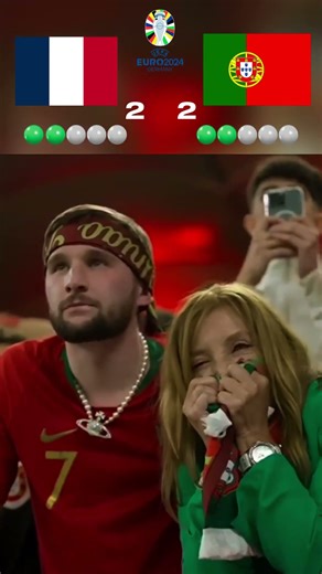 Portugal vs France 😮 – Full Penalty Shootout | UEFA EURO 2024