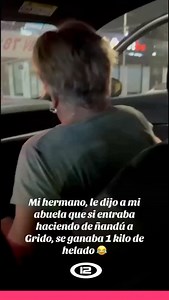 #viral | 🍦 La broma del año: Le hicieron creer a su abuela que ganaría 1 kilo de helado gratis si entraba a la heladería imitando a un ñandú… ¡Y lo hizo sin dudarlo! 😂🔥 El video explotó en TikTok por su entrada triunfal, la actuación inolvidable y la cara de los empleados que no entendían nada. Cuando descubrió que era una joda, estalló entre risas e indignación: "No tenés perdón de Dios, casi me muero" 🤣 Video: @julieta.lanzillotta | Canal 12 Web