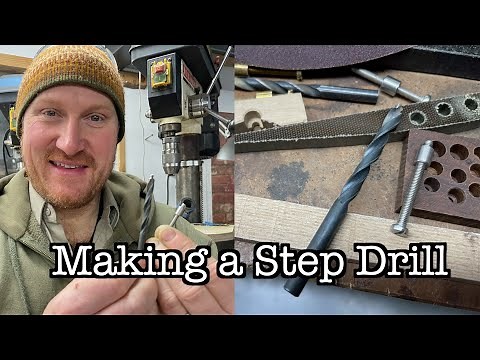 Making Your Own Step Drill for Knife Making (WIP Wednesday)