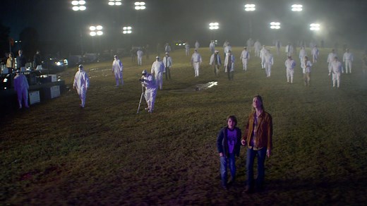 Catch "The Rift," the season finale of the new AMAZING STORIES, now streamable on AppleTV . When a WWII pilot crashes in modern-day Ohio, a young widow and her stepson are swept up in his search for home. The episode stars Edward Burns (SAVING PRIVATE RYAN), Kerry Bishé and Austin Stowell. "The Rift" was written by Don Handfield & Richard Rayner, and directed by Mark Mylod (director of the MINORITY REPORT TV series' pilot). | Amblin