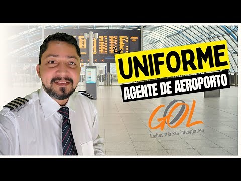 UNIFORME DA GOL 2022 | Auxiliar de Aeroporto