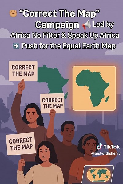 Correct The Map: The Truth About Africa's Size