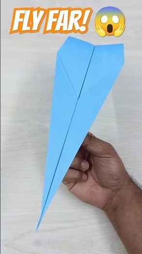 How to Make Paper Airplanes that FLY FAR - EASY Paper Airplane that flies far Step by Step