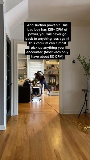 Prolux Backpack Vac in action