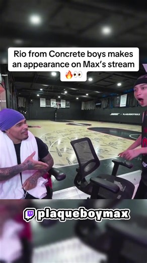 Rio from Concrete boys makes an appearance on Max’s stream🔥👀#fyp #viral #plaqueboymax #lilyachty #concreteboys