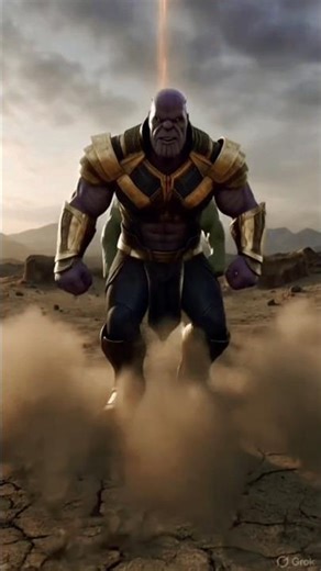 Hulk vs Thanos Part 1 #aivideo #hulk #trendingaihulk