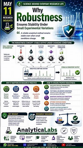 Robustness in Analytical Chemistry Explained | Stable and Reliable Methods.