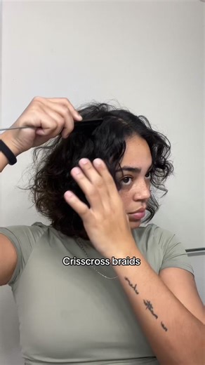 Criss Cross Braids: Simple and Stylish Hairstyle Ideas