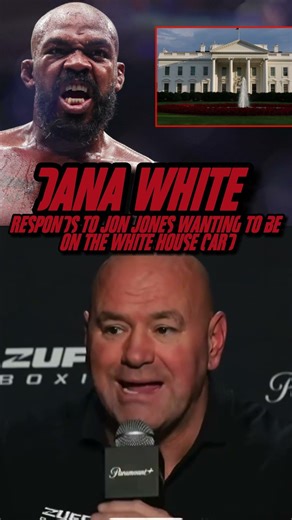 Dana White SHUTS DOWN Jon Jones White House Fight