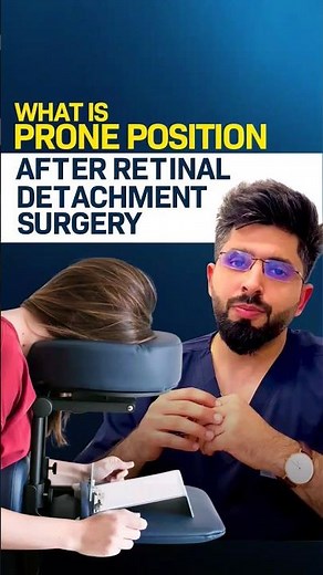 What is Prone Position after Retinal Detachment surgery ?