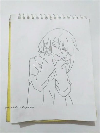 Let’s Draw Mikasa Ackerman | Easy Anime Drawing Tutorial ✏️🔥 #shorts #mikasa #anime #animeart #aot