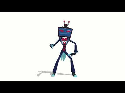 Vox dances to internet girl by katseye (Hazbin Hotel MMD)
