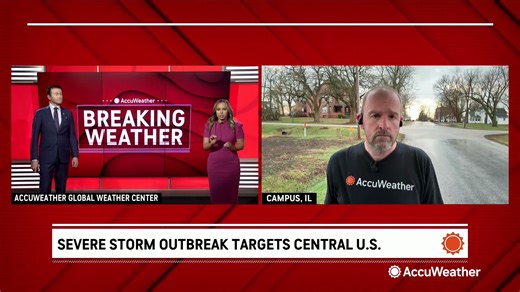 Baseball-sized hail pummels towns in Illinois amid waves of severe storms